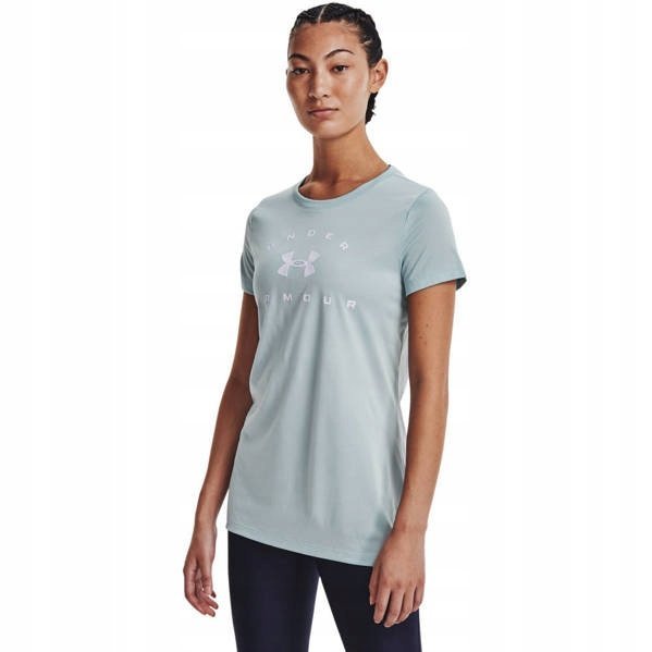 Koszulka Damska Under Armour Tech Solid Logo Arch 1369864 R. Xl