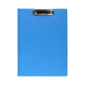 Deski z klipsem - Biurfol Clipboard A4 zamyk. - pastel nieb. - miniaturka - grafika 1