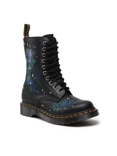 Glany damskie - Dr. Martens Glany 1490 27660001 Czarny - grafika 1