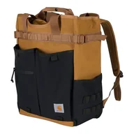 Koszulki i topy damskie - Carhartt 28L Nylon Cinch-Top Convertible Tote Backpack, Durable Pack with Laptop Sleeve, Carhartt Brown - miniaturka - grafika 1