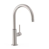 Baterie umywalkowe - Bateria umywalkowa nablatowa Tres Study stal szczotkowana 26290402AC - miniaturka - grafika 1