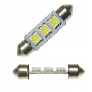 Dioda LED C5W 39mm rurka SMD5050 12V biała rurkowa - Żarówki samochodowe - miniaturka - grafika 1