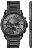 Zegarki męskie - Zegarek Armani Exchange AX7140SET BANKS GIFT SET - miniaturka - grafika 1