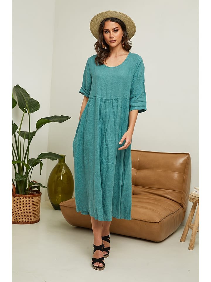 Joséfine Lniana sukienka 