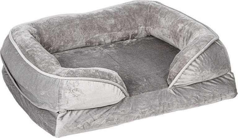 Petstuff Legowisko dla psa rozmiar L, jasnoszare, 106 x 80 x 18 cm