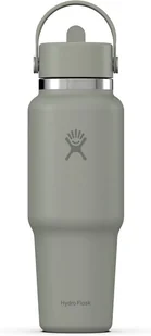 Butelka termiczna unisex Hydro Flask WIDE FLEX STRAW 946ML zielona WT32CFS374 - Butelki termiczne - miniaturka - grafika 1