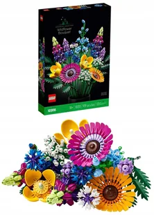 LEGO Botanicals - Bukiet dzikich kwiatów flowers Kwiaty LEGO PREZENT DLA DZIEWCZYNKI KOBIET MAMY - Klocki - miniaturka - grafika 1