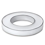 Talerze - Revol CARACTERE talerz prezentacyjny Biała Chmura White Cumulus - miniaturka - grafika 1