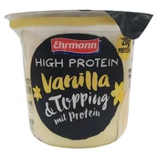 Kefiry, jogurty, maślanki - EHRMANN - High Protein Deser mleczny waniliowy z dużą zawartością protein - miniaturka - grafika 1