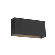 Lampy ogrodowe - QAZQA Nowoczesna lampa ścienna antracytowa z LED IP54 - Spector - miniaturka - grafika 1