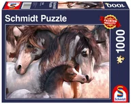 Puzzle - puzzle 1000 konie pinto - miniaturka - grafika 1