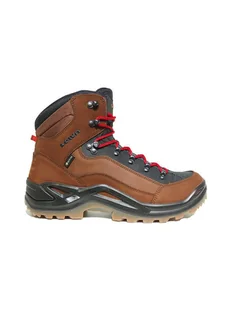 LOWA Skórzane buty turystyczne "Renegade GTX Mid" w kolorze jasnobrązowym - Buty trekkingowe męskie - miniaturka - grafika 1