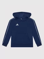 Bluzy dla chłopców - Adidas Bluza Core 18 CV3430 Granatowy Regular Fit - miniaturka - grafika 1