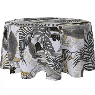 Obrus Okrągły Na Stół Dekoracyjny 140 Wzór Koło - Obrusy i serwetki Obrus Okrągły Na Stół Dekoracyjny 140 Wzór Koło - Obrusy i serwetki - miniaturka - grafika 1