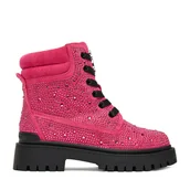 Buty dla dziewczynek - Trapery Juicy Couture EO-CS6590-01 Różowy - miniaturka - grafika 1