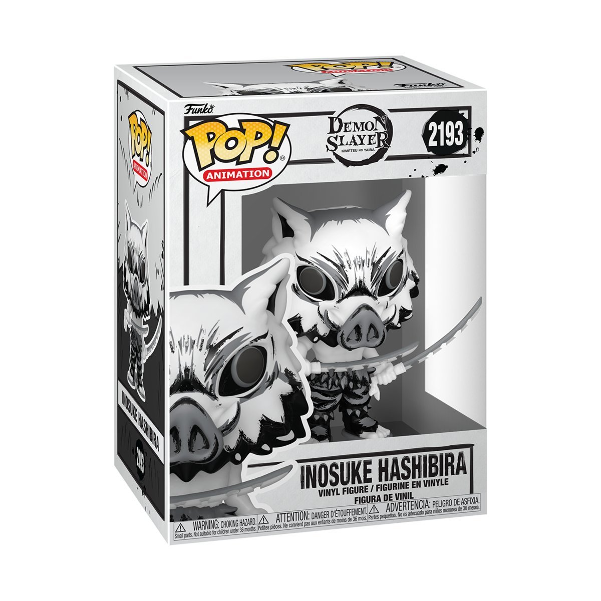 Funko, Funko POP!, ANIME, Figurka Kolekcjonerska, Demon Slayer S3, Inosuke(Sumi-Ink)