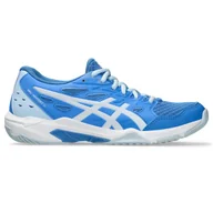 Buty sportowe damskie - Damskie Buty halowe ASICS GEL-ROCKET 11 1072A093-402 – Niebieski - miniaturka - grafika 1