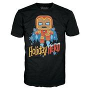 Herbata - Funko Herbata w pudełku: Marvel Holiday - GB Iron Man - XL - T-shirt - odzież - pomysł na prezent - top z krótkim rękawem dla dorosłych mężczyzn i kobiet - oficjalne towary handlowe - fanów komiksów - miniaturka - grafika 1