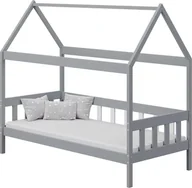 Łóżka dla dzieci i młodzieży - Elior Szare skandynawskie łóżko dla dzieci - Dada 3X 180x80 cm - miniaturka - grafika 1