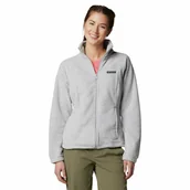 Bluzy damskie - Damska bluza polarowa Columbia Benton Springs Full Zip cirrus grey - M - miniaturka - grafika 1