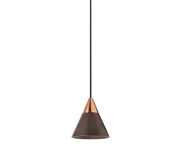 Lampy sufitowe - OxyLED Lampa wisząca podtynkowa CONO RC biała/różowe złoto 896082 896082 - miniaturka - grafika 1
