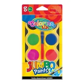 Farby i media malarskie - Colorino Farby Akwarelowe, Jumbo, 8 kolorów, Colorino - miniaturka - grafika 1