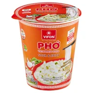 Zupy w płynie - VIFON PHO CHUA CAY ZUPA Z KLUSKAMI RYŻOWYMI OSTRO KWAŚNA 60G KUBEK - miniaturka - grafika 1