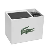 Paski - Zestaw etui na karty i pasek Lacoste RC4092 Czarny - miniaturka - grafika 1