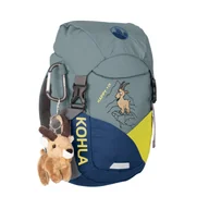 Plecaki - Plecak grski dziecicy Kohla Happy 10 l szary (stormy sea/navy peony/sulphur spring) - miniaturka - grafika 1