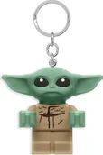 Breloczki dla dzieci - LEGO Star Wars Baby Yoda brelok z latarką LGL-KE179 - miniaturka - grafika 1