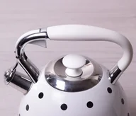 Czajniki na gaz - Kamille Czajnik stalowy z gwizdkiem indukcja 3,0L 0695AN - miniaturka - grafika 1
