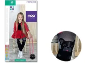 Rajstopy - Rajstopy dla dzieci pieski buldożki 50 den 116-122 Graphite - miniaturka - grafika 1