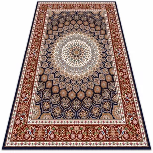 Modny dywan winylowy Geometryczna mandala 150x225 cm - Dywany - miniaturka - grafika 1