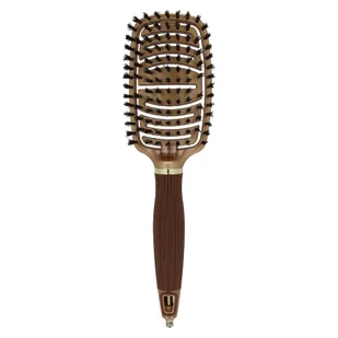 Olivia Garden Olivia Garden Nano Thermic Flex Collection 100% Boar Hairbrush szczotka do włosów NT-FLEXBR - Kosmetyki do stylizacji włosów - miniaturka - grafika 2
