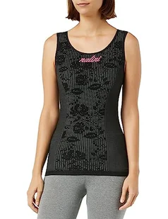 Nalini 02920801100C000.33 Aruba Unisex Dorosły Biustonosz tank top Czarny/Różowy Fluo XS, Czarny/Różowy Fluo, XS - Koszulki i topy damskie - miniaturka - grafika 1