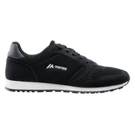 Sneakersy męskie - Męskie Sneakersy MARTES ARNE 25252-BLACK WHT - miniaturka - grafika 1
