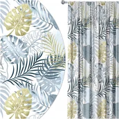 Zasłony - Zasłony Gotowe Na Taśmie Zasłona Na Żabki 140X250 - miniaturka - grafika 1