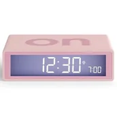 Zegary - Lexon Budzik Flip+ różowy sterowany radiowo LR150P9 - miniaturka - grafika 1