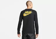 Koszulki męskie - Nike Giannis Antetokounmpo Dri-Fit Freak Premium Long Sleeves Tee Black - miniaturka - grafika 1
