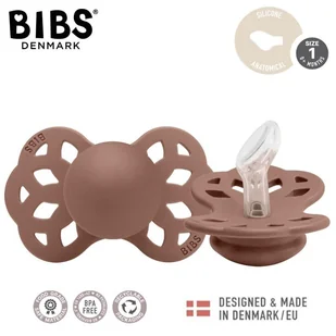 BIBS INFINITY ANATOMICAL WOODCHUCK S Smoczek ortodontyczny silikonowy - Smoczki uspokajające - miniaturka - grafika 1