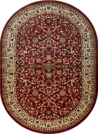 Dywany - Dywan ROYAL ADR owal wzór 1745 bordo czerwony 150x250 cm - miniaturka - grafika 1