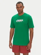 Koszulki męskie - adidas T-Shirt Roller JP4493 Zielony Regular Fit - miniaturka - grafika 1