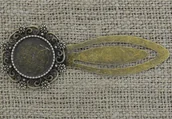 Zakładki indeksujące - [171148] Zakładka do książki brąz na kaboszon 18mm - miniaturka - grafika 1