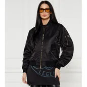 Kurtki damskie - Guess Jeans Kurtka bomber | Regular Fit - miniaturka - grafika 1