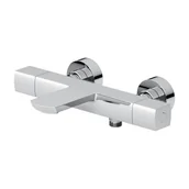 Baterie wannowe i prysznicowe - Cersanit Bateria wannowa termostatyczna Reel chrom - miniaturka - grafika 1