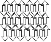 Pasmanteria - Naklejki strzałki samoprzylepne, białe z połyskiem, 5x3 cm, 72 sztuki - miniaturka - grafika 1