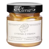 Konfitury, marmolady, powidła - Cytrynki z imbirem Eterno 230g - miniaturka - grafika 1