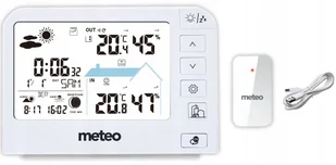 Stacja Pogody Pogodowa Pogodynka Higrometr Czujnik Zegar Dcf - Stacje pogodowe - miniaturka - grafika 1