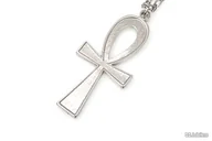 Wisiorki - WISIOREK ANKH SMUKŁY talizmany krzyże ankh symbole egipskie długie (aj675) - miniaturka - grafika 1