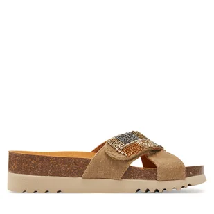Klapki Scholl La Serena Strap MF32310 1056 Beżowy - Klapki i japonki damskie - miniaturka - grafika 1